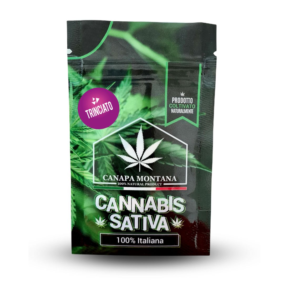 trinciato cbd erba legale Canapa Montana