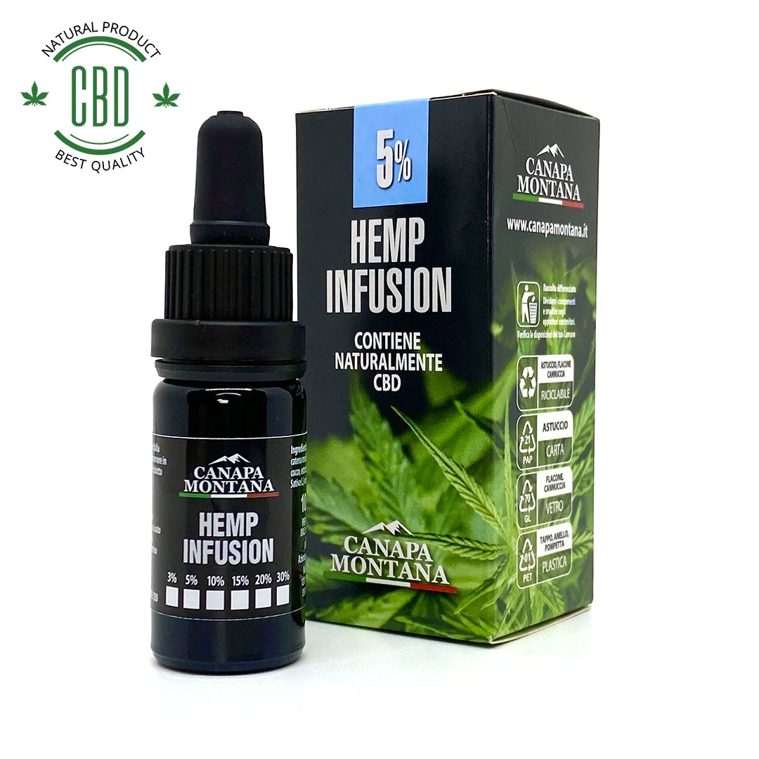 Olio CBD 5% - 10ml